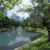 Park hinter den Petronas Towers